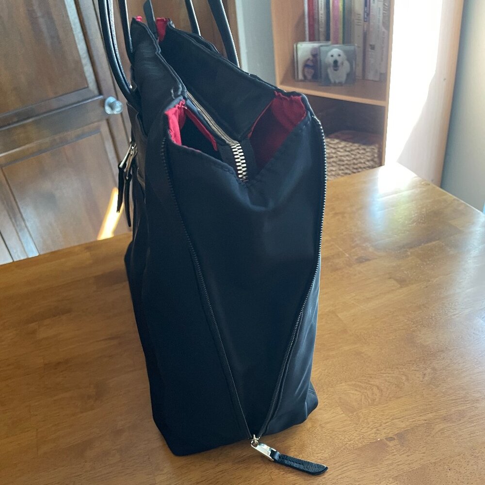 KNOMO London Grosvenor Place expandable laptop tote bag - Picture 13 of 16